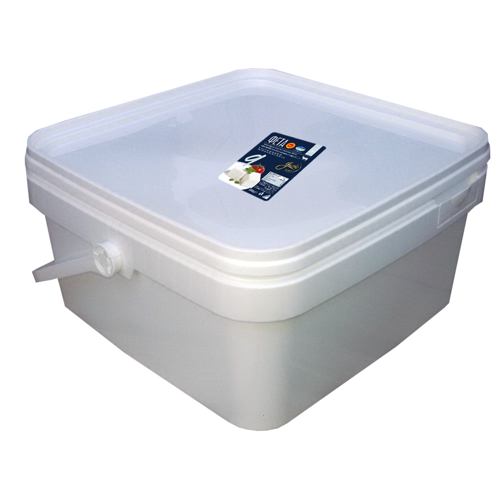 Φέτα Π.Ο.Π. Τάπερ 4Kg